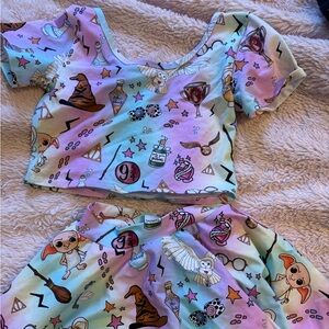 HARRY POTTER Wild Rich Kids Pastel Two-Piece Set - Multicolor Pastels